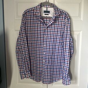Gingham button up long sleeve